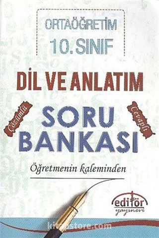 10. Sınıf OrtaöğretimDil ve Anlatım Soru Bankası Öğretmenin Kaleminden