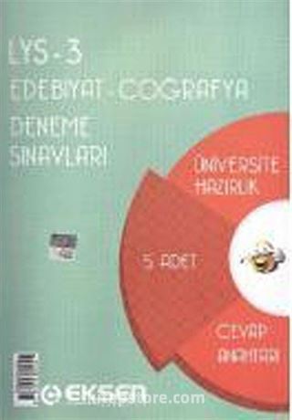 LYS-3 Edebiyat-Coğrafya Deneme Sınavları