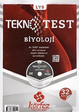 LYS Biyoloji Tekno Test Çözüm Dvd'li