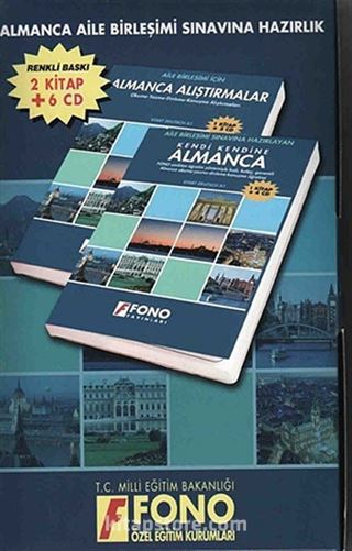 Almanca Aile Birleşimi Sınavına Hazırlık (2 Kitap+6 CD) Kutu İçinde Set