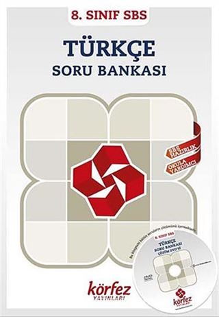 8. Sınıf SBS Türkçe Soru Bankası Çözüm Dvd'li