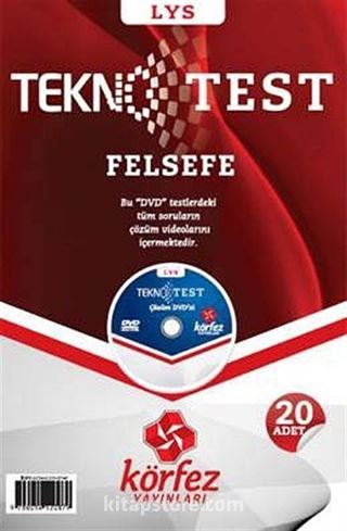 LYS Felsefe Tekno Test Çözüm Dvd'li