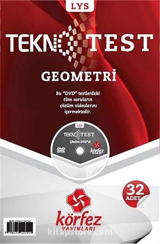 LYS Geometri Tekno Test Çözüm Dvd'li