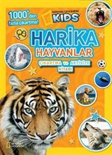 National Geographic Kids -Harika Hayvanlar Çıkartma ve Aktivite Kitabı