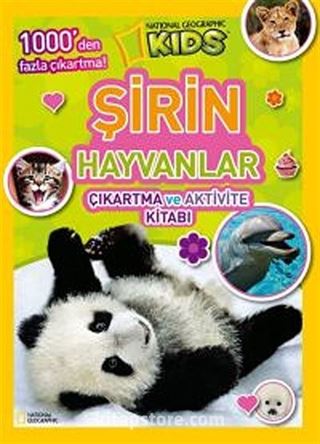 National Geographic Kids -Şirin Hayvanlar Çıkartma ve Aktivite Kitabı