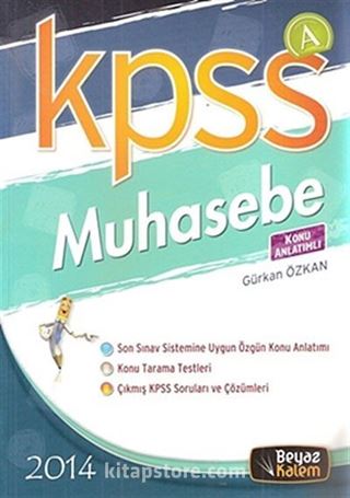 2014 KPSS A Muhasebe Konu Anlatımlı