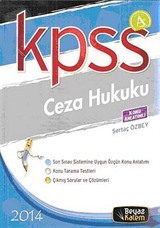 2014 KPSS A Ceza Hukuku Konu Anlatımlı