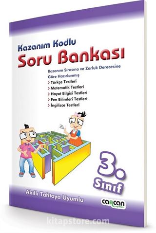 3.Sınıf Tüm Dersler Kazanım Kodlu Soru Bankası