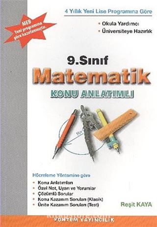 9. Sınıf Matematik Konu Anlatımlı