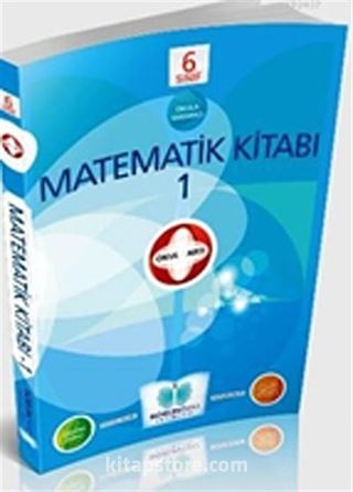 6.Sınıf Matematik Kitabı 1 Okul Artı (2 Kitap Takım)+(Çözüm DVD'li)