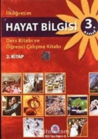 3.Sınıf Hayat Bilgisi Ders Kitabı ve Öğrenci Çalışma Kitabı 2.Kitap