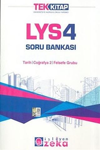 LYS 4 Soru Bankası Tek Kitap