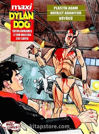 Maxi Dylan Dog Sayı:7 Plastik Adam-Hayalet Aranıyor-Büyücü