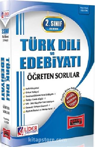 AÖF 2. Sınıf Güz Dönemi 3. Yarıyıl Türk Dili ve Edebiyatı Öğreten Özet ve Sorular (Af-123-TDE)