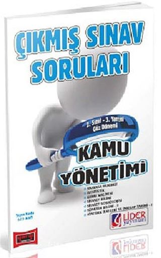 AÖF 2. Sınıf Güz Dönemi 3. Yarıyıl Kamu Yönetimi Çıkmış Sınav Soruları (Kod:AF-623-KMY)