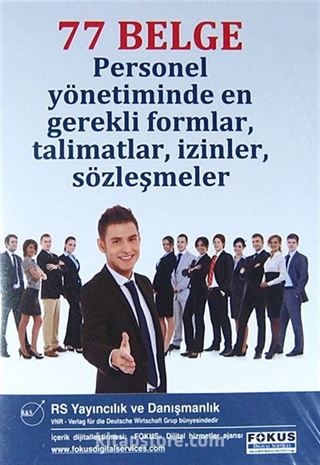 77 Belge Personel Yönetiminde En Gerekli Formlar, Talimatlar,İzinler,Sözleşmeler (Cd)