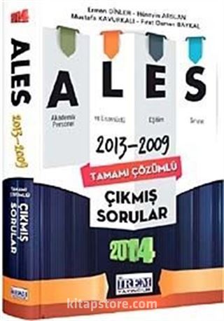 2014 ALES 2009-2013 Çıkmış Sorular Tamamı Çözümlü