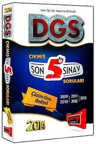 2014 DGS Çıkmış Son 5 Sınav Soruları