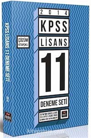 2014 KPSS Lisans 11 Deneme Seti Genel Yetenek-Genel Kültür