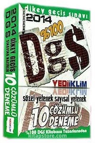 2014 %100 DGS Sözel Yetenek-Sayısal Yetenek 10 Çözümlü Deneme