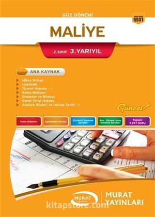 Maliye 2. Sınıf 3. Yarıyıl