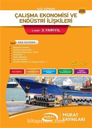 Çalışma Ekonomosi ve Endüstri İlişkişleri 2. Sınıf 3. Yarıyıl