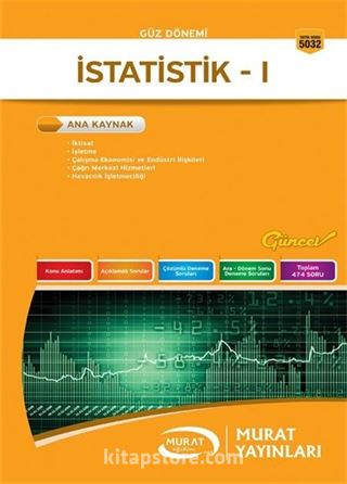 İstatistik -1 Güz Dönemi (Kod:5032)