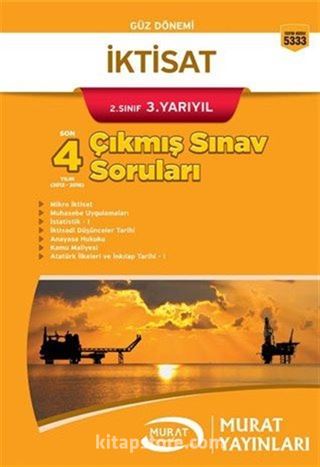 İktisat 2. Sınıf 3. Yarıyıl Çıkmış Sınav Soruları