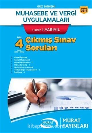 Muhasebe ve Vergi Uygulamaları 1. Sınıf 1. Yarıyıl Çıkmış Sınav Soruları