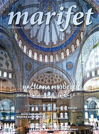 Marifet Aylık İlim ve Kültür Dergisi Sayı:13 Ekim 2013