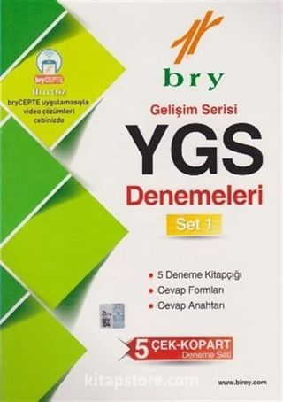 Birey Gelişim Serisi YGS Denemeleri Set 1