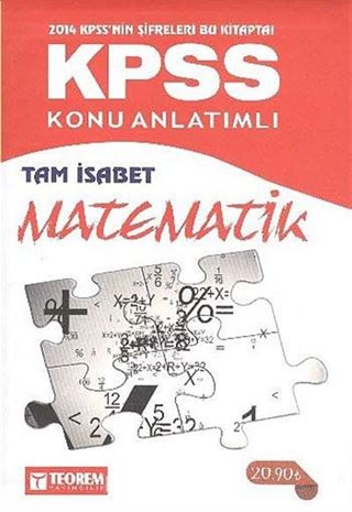 2014 KPSS Konu Anlatımlı Tam İsabet Matematik