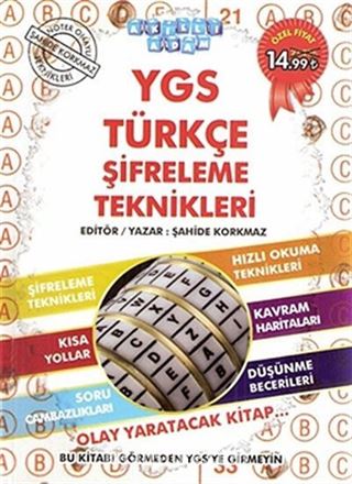 2014 YGS Türkçe Şifreleme Teknikleri