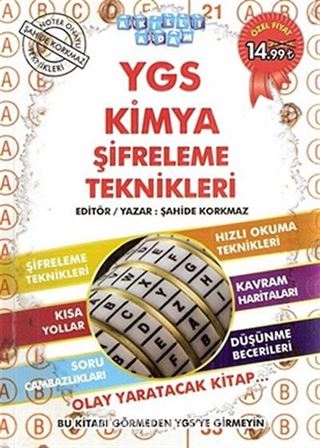 2014 YGS Kimya Şifreleme Teknikleri