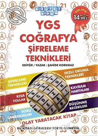 2014 YGS Coğrafya Şifreleme Teknikleri