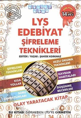 2014 LYS Edebiyat Şifreleme Teknikleri