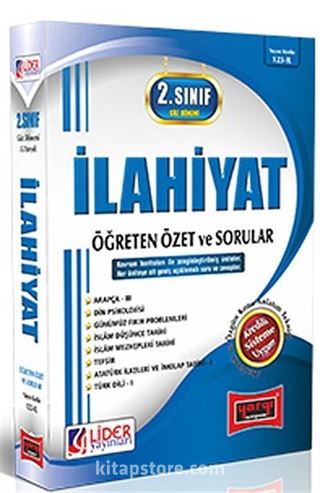 AÖF İlahiyat 2. Sınıf Güz Dönemi Öğreten Özet ve Sorular (Kod: AF-123-IL)