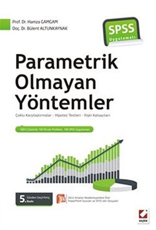 SPSS Uygulamalı Parametrik Olmayan Yöntemler