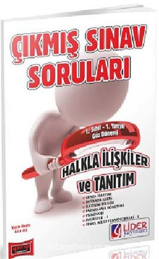 AÖF 1. Sınıf Güz Dönemi 1. Yarıyıl Halkla İlişkiler ve Tanıtım Çıkmış Sınav Soruları (Kod:AF-611-HI)