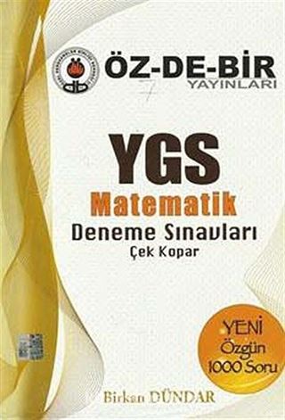 YGS Matematik Deneme Sınavları Çek Kopar