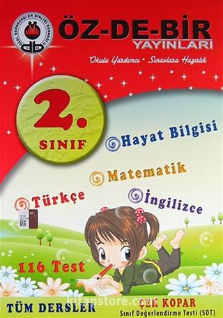 2. Sınıf Tüm Dersler Çek Kopar