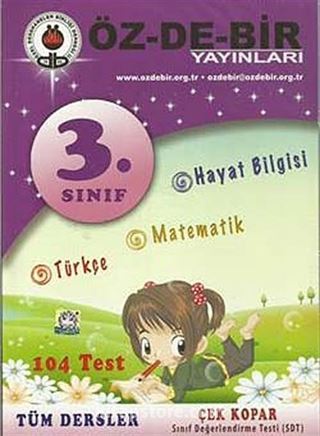 3. Sınıf Tüm Dersler Çek Kopar