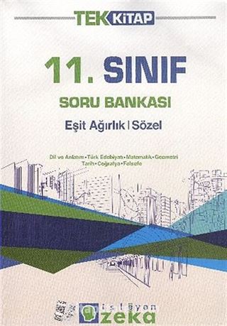 11.Sınıf Eşit Ağırlık-Sözel Soru Bankası Tek Kitap