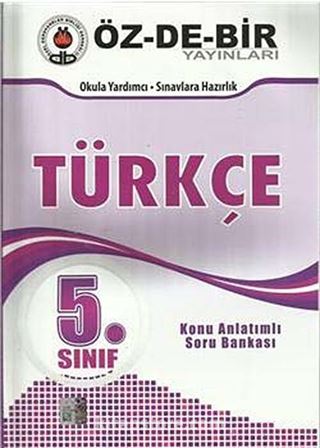 5. Sınıf Türkçe Konu Anlatımlı Soru Bankası