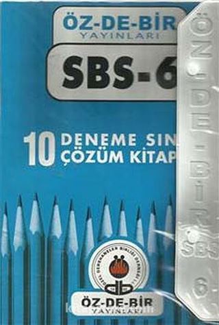 SBS-6 10 Deneme Sınavı Çözüm Kitapçığı