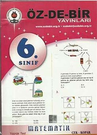 6. Sınıf Matematik Yaprak Test Çek Kopar