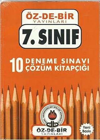 7. Sınıf 10 Deneme Sınavı Çözüm Kitapçığı