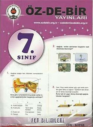 7. Sınıf Fen Bilimleri Yaprak Test