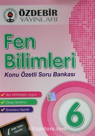 6. Sınıf Fen Bilimleri Konu Özetli soru Bankası