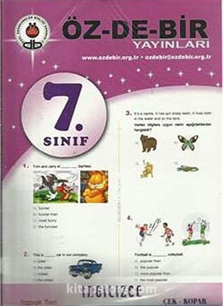 7. Sınıf İngilizce Yaprak Test